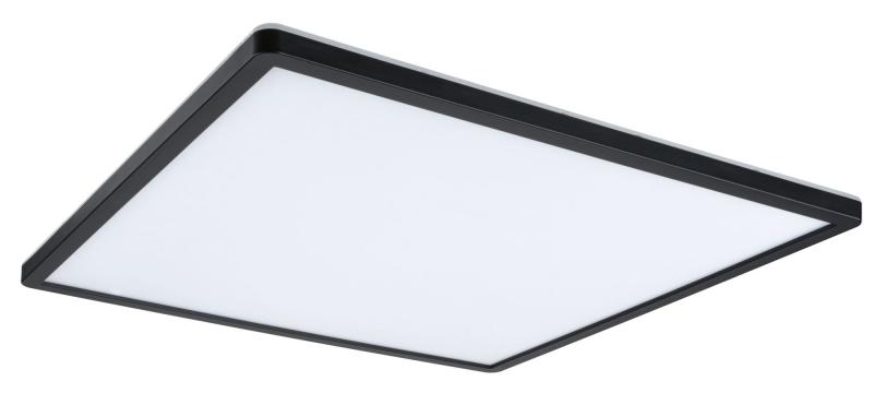 Paulmann 71016 LED Panel 3-Stufen-dimmbar Atria Shine Backlight eckig 420x420mm modern neutralweiß Schwarz dimmbar
