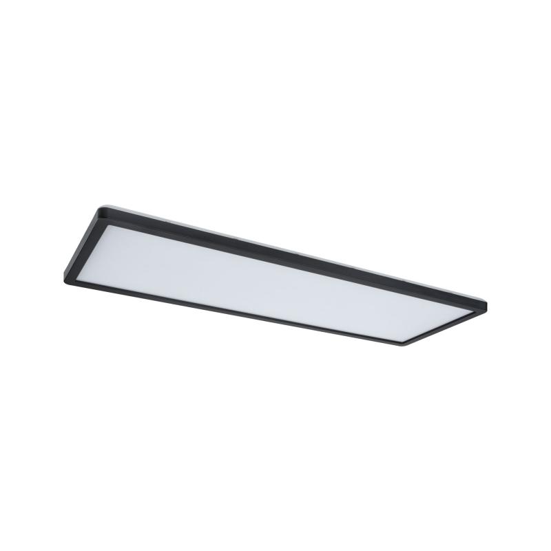 Paulmann 71017 LED Panel 3-Stufen-dimmbar Atria Shine Backlight modern eckig 580x200mm neutralweiß Schwarz dimmbar