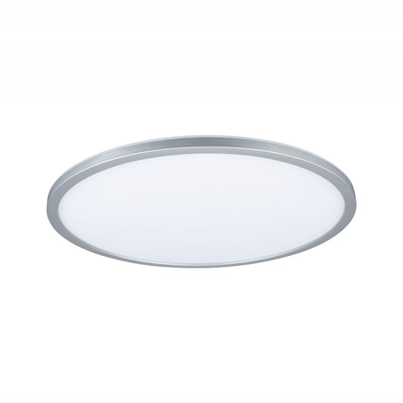Paulmann 71019 LED Panel Atria Shine Backlight rund 420mm modern Regenbogen Chrom matt dimmbar