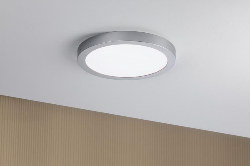 Paulmann 71023 LED Panel Abia rund 300mm neutralweiß modern Chrom matt