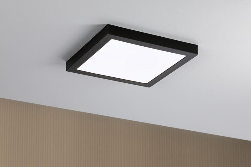 Paulmann 71026 LED Panel Abia eckig 300x300mm modern neutralweiß Schwarz