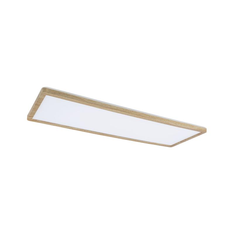 Paulmann 71031 LED Panel Atria Shine Backlight IP44 eckig 580x200mm 22W 2300lm 3000K Holzoptik