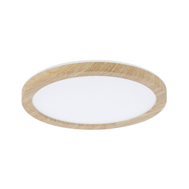 Paulmann 71032 LED Panel Atria Shine Backlight IP44 rund 190mm 11,2W 850lm 4000K Holzoptik