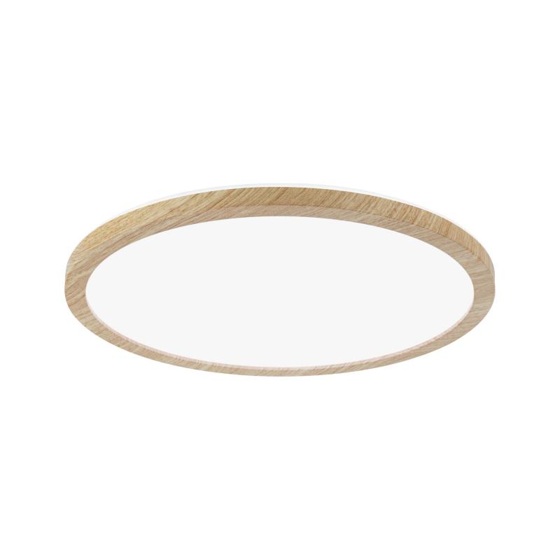 Paulmann 71033 LED Panel Atria Shine Backlight IP44 rund 293mm 16W 1600lm 4000K Holzoptik