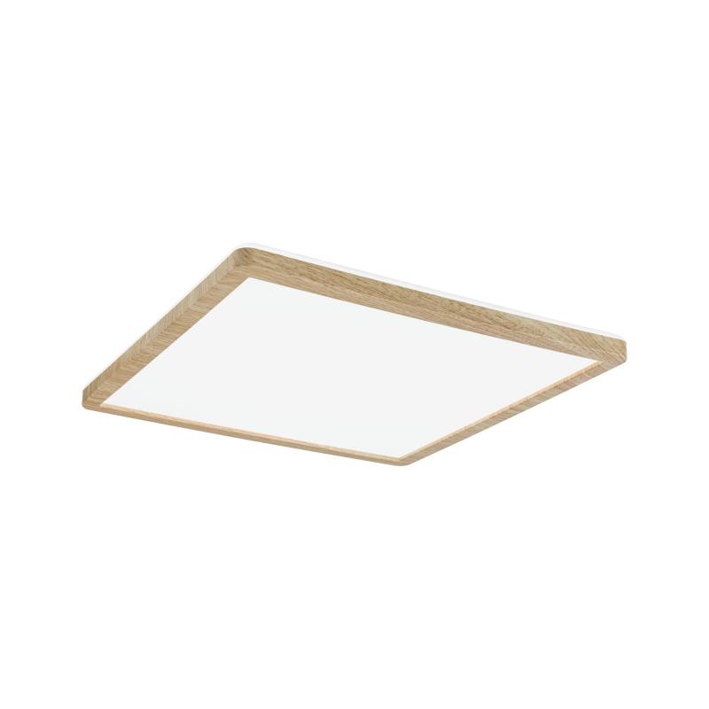 Paulmann 71035 LED Panel Atria Shine Backlight IP44 eckig 293x293mm 16W 1600lm 4000K Holzoptik