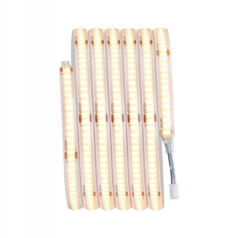 Paulmann 78425 LumiTiles LED Stripe Full-Line COB Slim 2m Spritzwasser geschützt 6W warmweiß