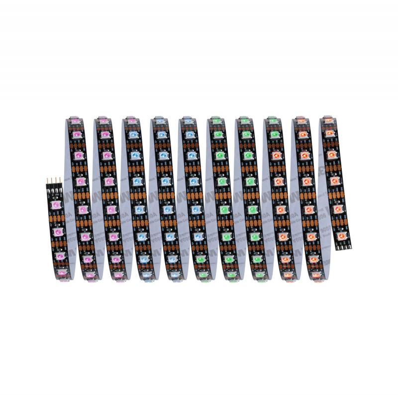 Paulmann 78887 EntertainLED LED Stripe Dynamic Regenbogen Komplettset 3m 5W Regenbogen+