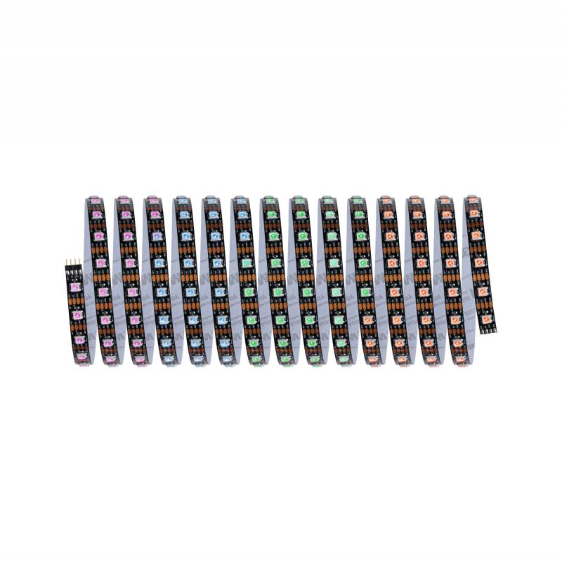 Paulmann 78888 EntertainLED LED Stripe Dynamic Regenbogen Komplettset 5m 10,5W Regenbogen+