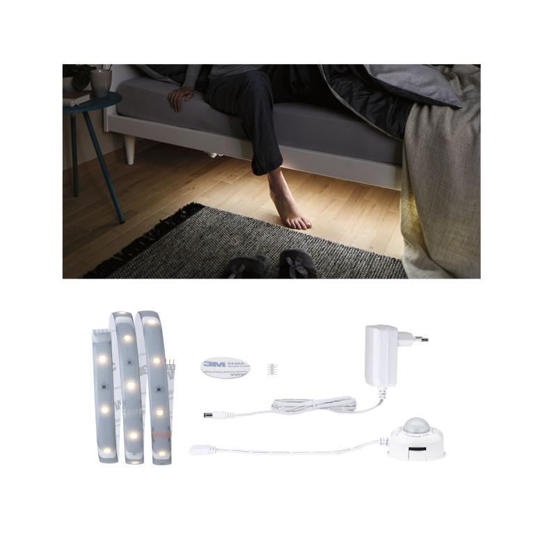Paulmann 78893 MaxLED 250 LED Strip Night Comfort Basisset 1m 4W gemütlich warmweiß