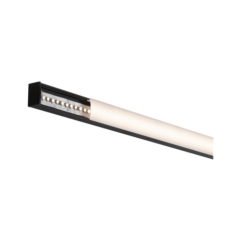 Paulmann 78904 Square Profil mit weißem Diffusor 1m schwarz eloxiert/weiß Alu/Kunststoff