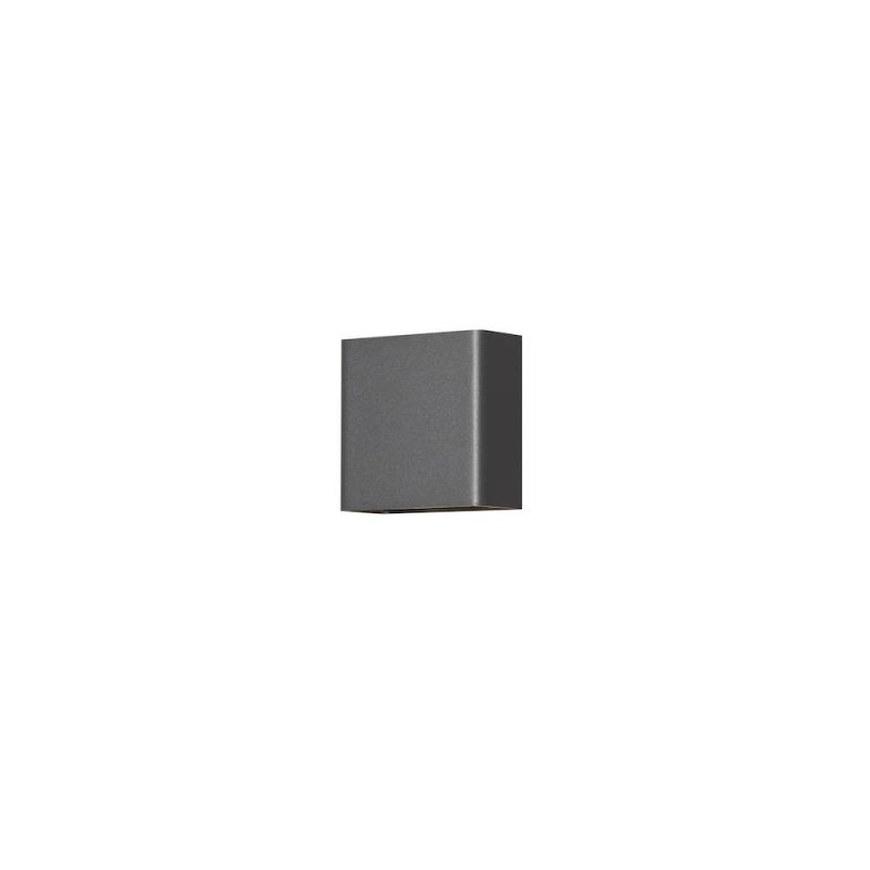 Konstsmide 7891-370 Chieri Aussen Wandleuchte 2x2 LED anthrazit