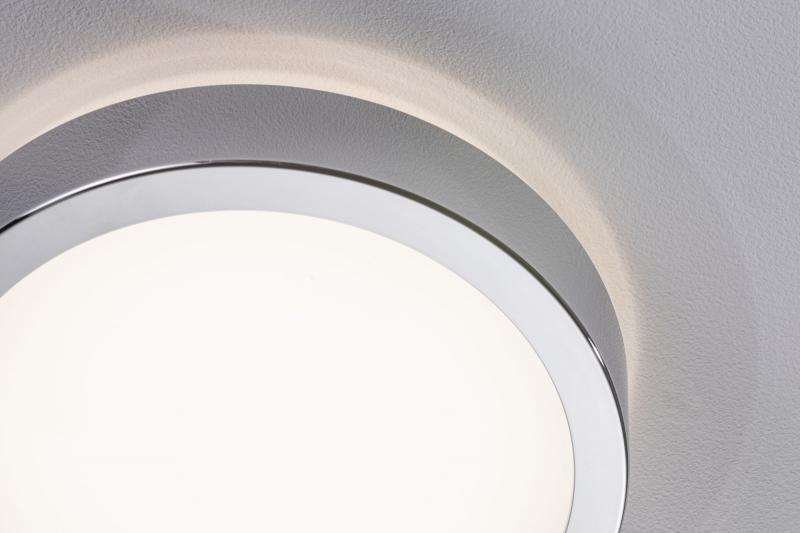 LED-Deckenlampe Aviar IP44 22cm vielseitig einsetzbar Chrom Paulmann 78921