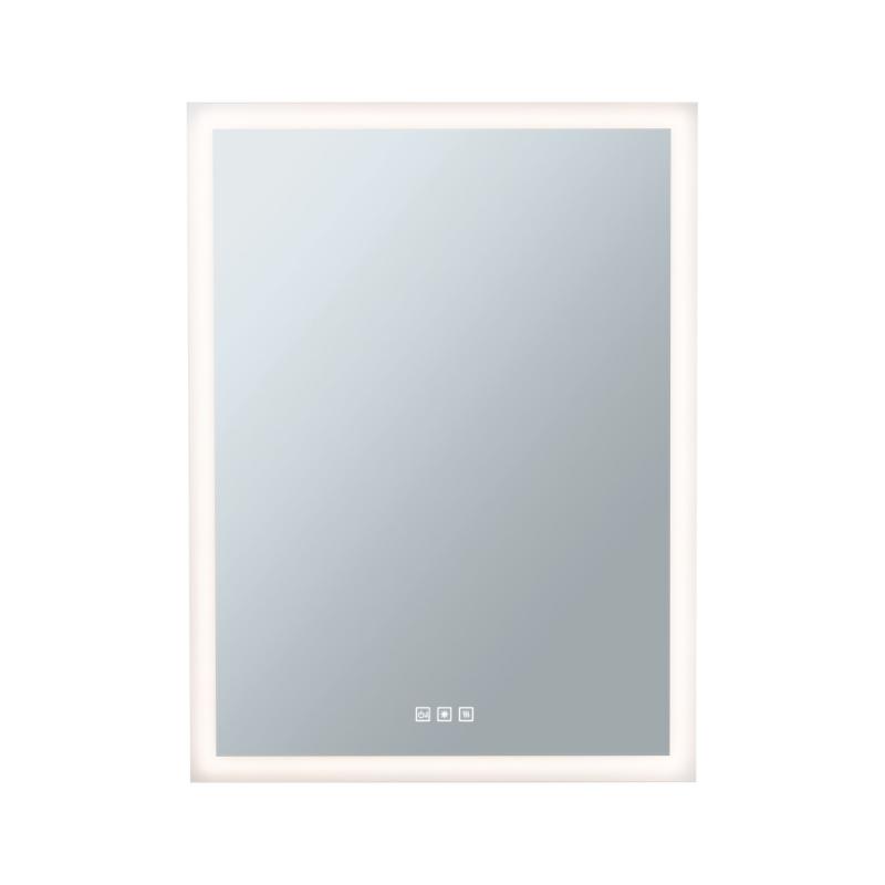 Beheizbarer eckiger LED-Badezimmerspiegel Paulmann 78951 HomeSpa mit WhiteSwitch-Funktion 60x80cm