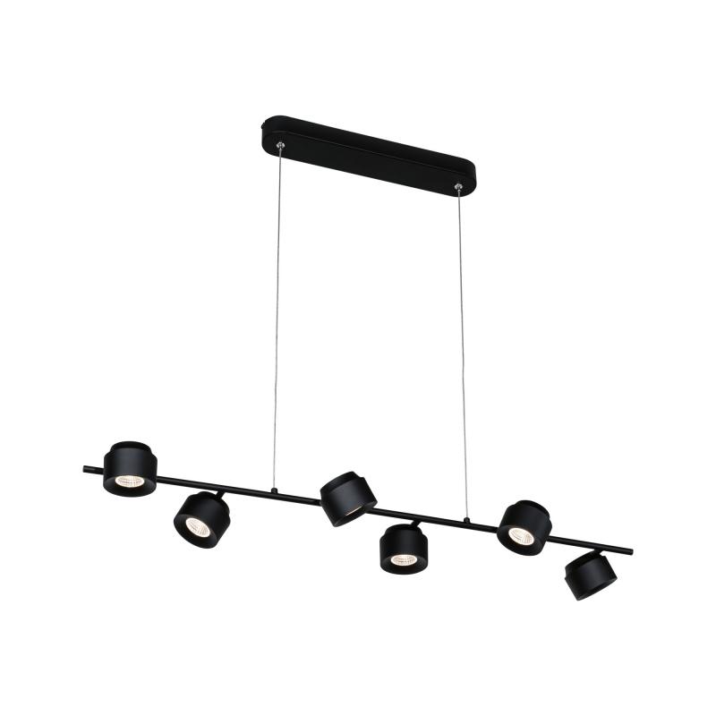 Paulmann 79773 LED Pendelleuchte 3-Stufen-dimmbar Puric Pane modern 4,5W Schwarz