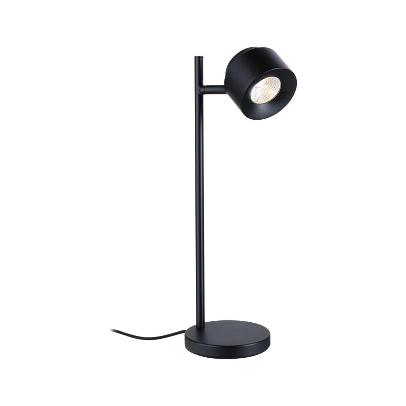 Paulmann 79782 LED Tischleuchte modern Smart Home Zigbee Puric Pane warmweiß 4,5W Schwarz