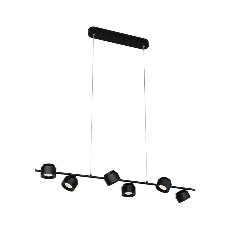Paulmann 79784 LED Pendelleuchte modern Smart Home Zigbee Puric Pane 6W Schwarz