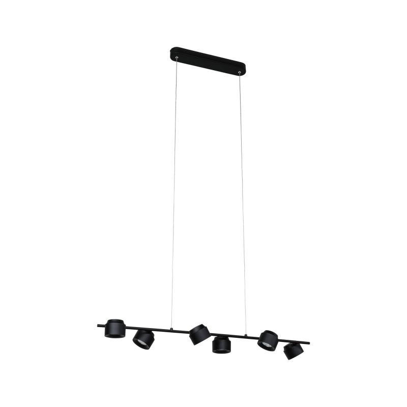 Paulmann 79784 LED Pendelleuchte modern Smart Home Zigbee Puric Pane 6W Schwarz