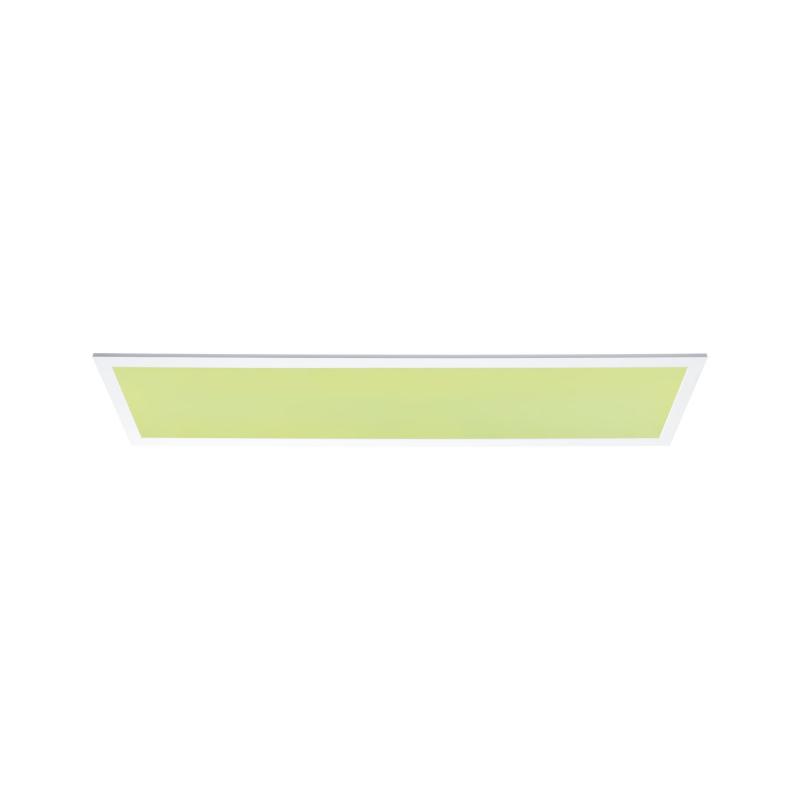 Smart Home ZigBee LED Decken Panel Amaris RGBW 120x30cm Weiß matt Metall Paulmann 79810