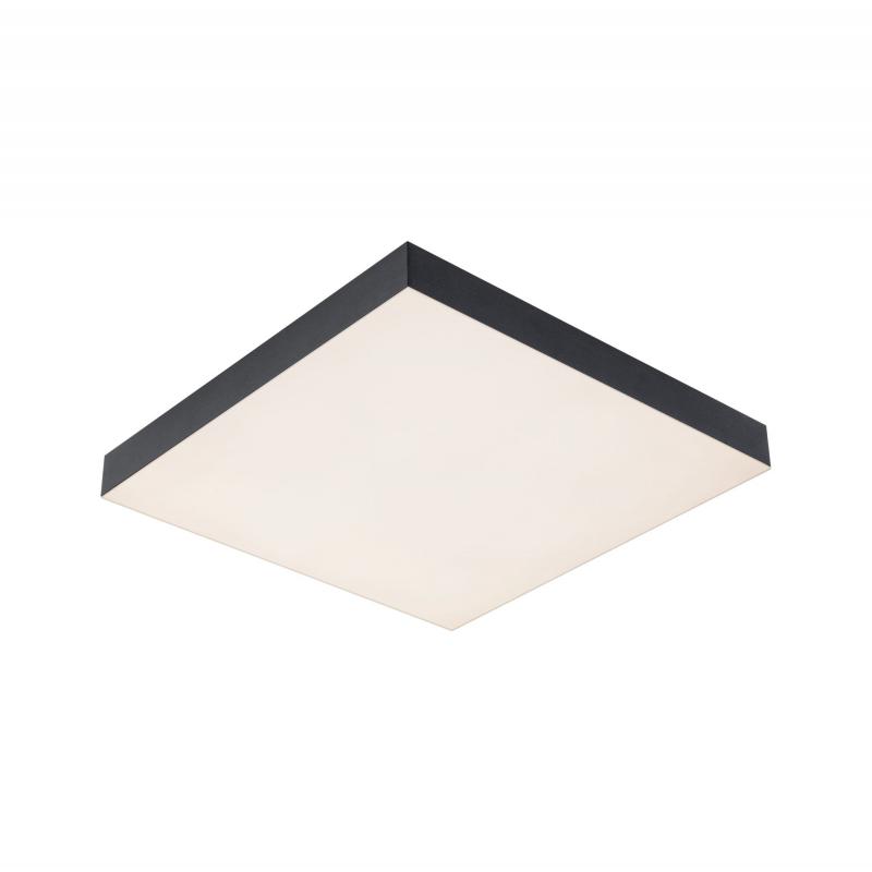 Paulmann 79907 LED Panel Velora Rainbow dynamic Regenbogen/ Weiß eckig 295x295mm kaltweiß Schwarz dimmbar