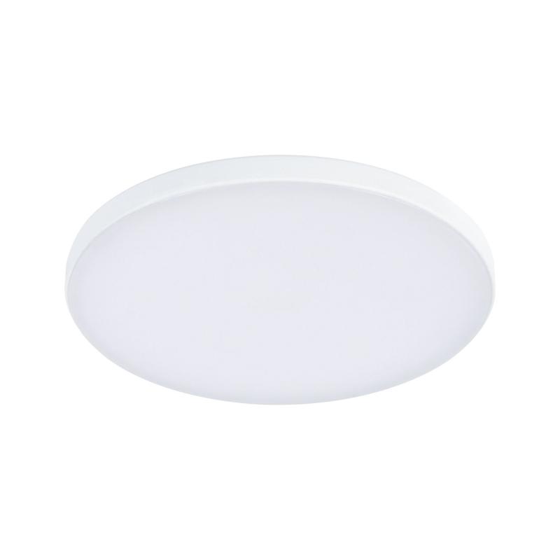 Paulmann 79933 VariFit LED Einbaupanel Veluna Edge schlicht Spritzwasser geschützt rund 120mm neutralweiß Weiß