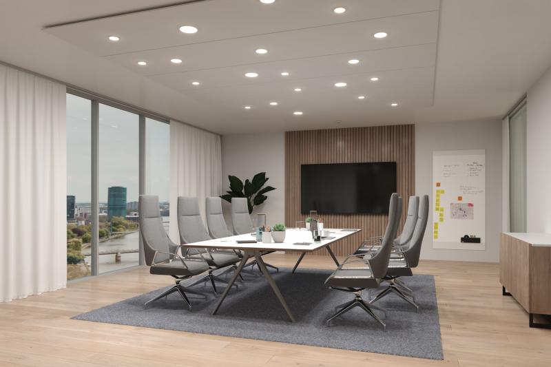 Paulmann 79933 VariFit LED Einbaupanel Veluna Edge schlicht Spritzwasser geschützt rund 120mm neutralweiß Weiß