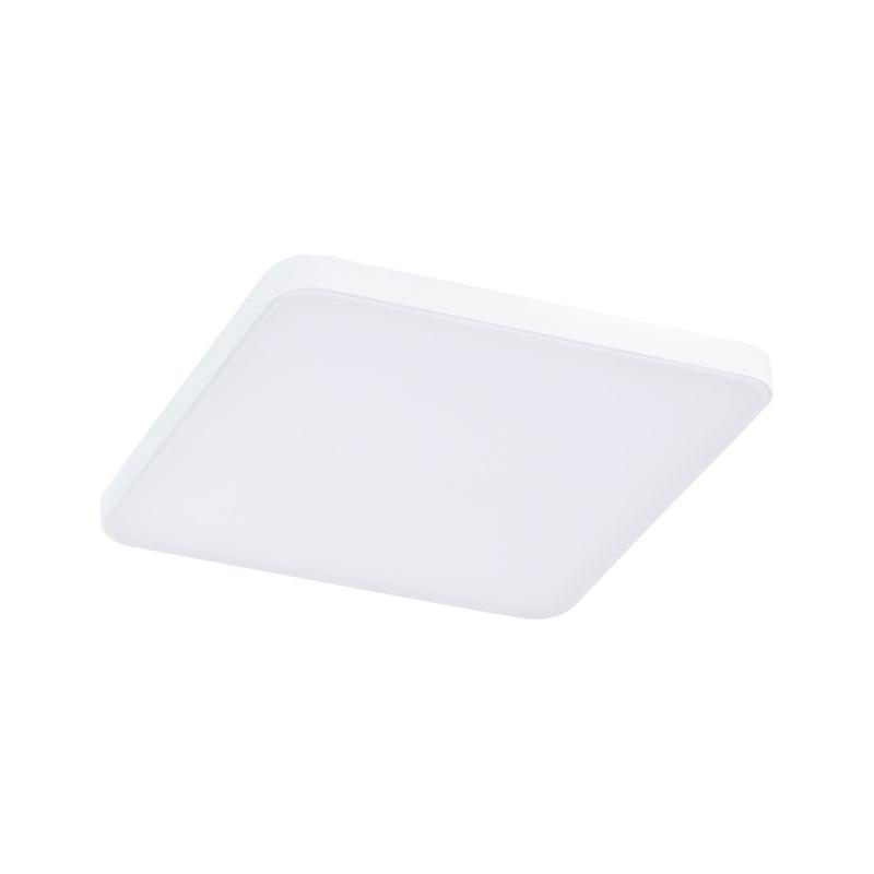 Paulmann 79942 VariFit LED Einbaupanel Veluna Edge schlicht Spritzwasser geschützt eckig 120x120mm warmweiß Weiß