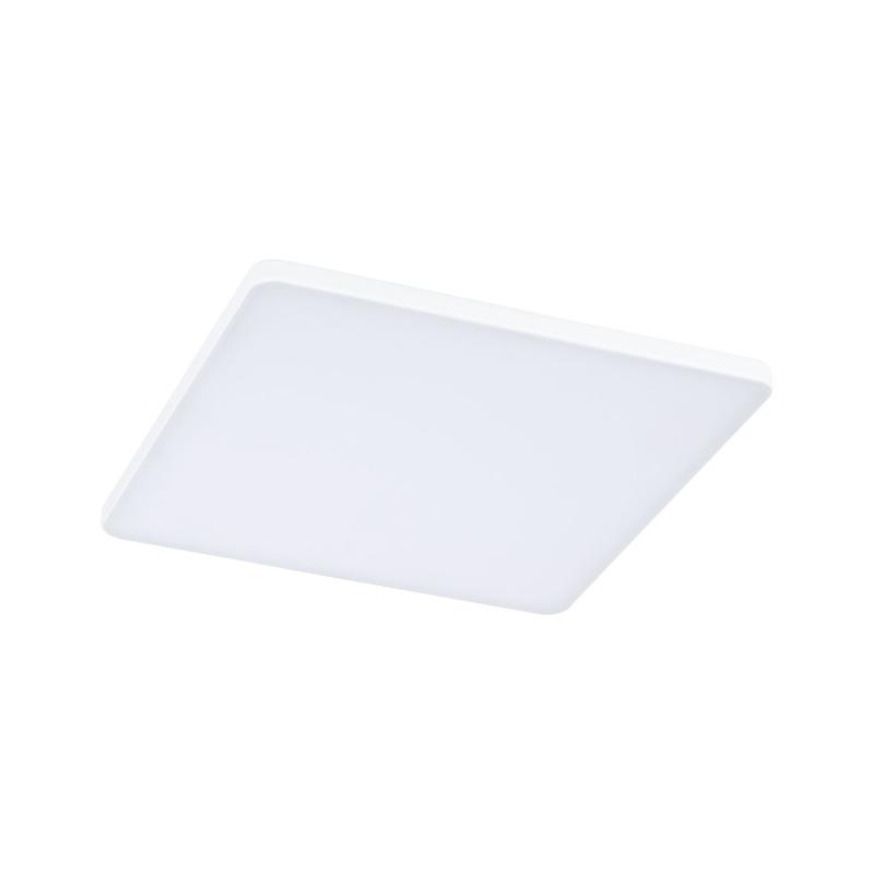 Paulmann 79959 VariFit LED Einbaupanel Smart Home Zigbee Veluna Edge schlicht Spritzwasser geschützt eckig 200x200mm Tunable White Weiß dimmbar