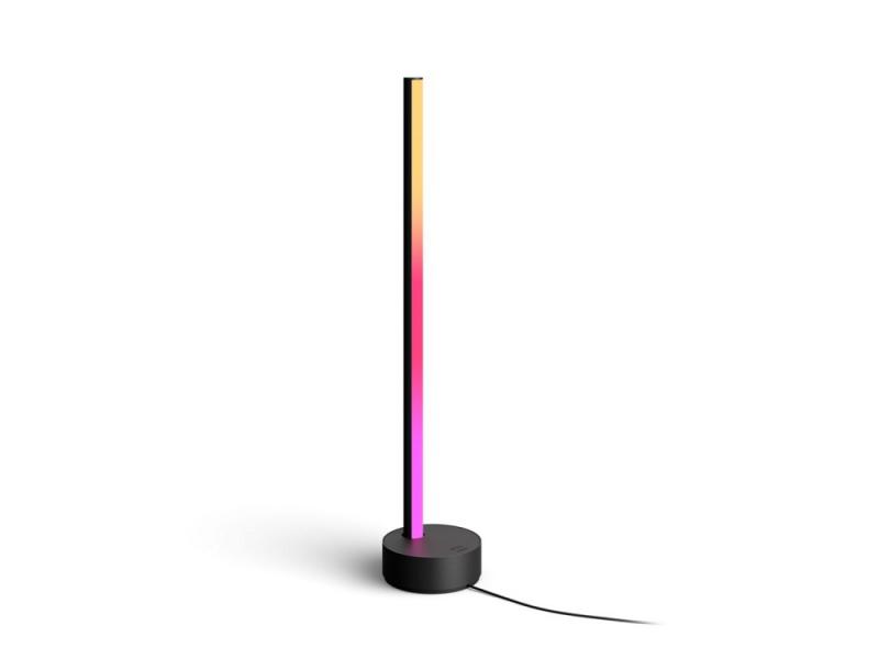 Philips Hue White and Color Ambiance Gradient Signe LED-Tischlampe in Schwarz - minimalistisch & schlank