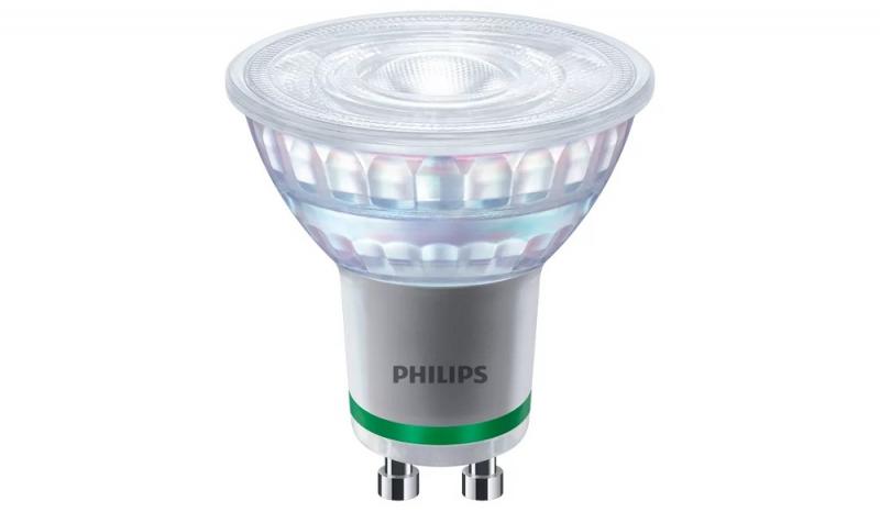 6er Set  Philips UltraEfficient LED GU10 Spot 2,3W wie 35W 36° 2700K Warmweiß – energieeffiziente Spotbeleuchtung