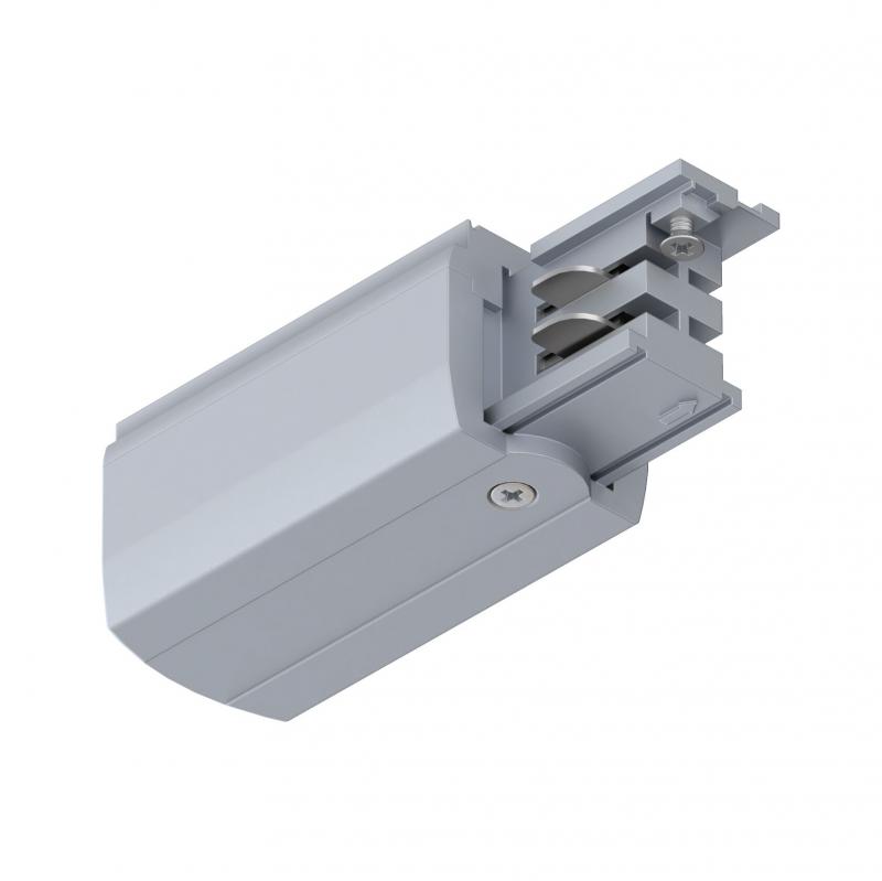 Paulmann 91358 ProRail3 Einspeiser Ende rechts Silber Metall Kunststoff 3-Phasen