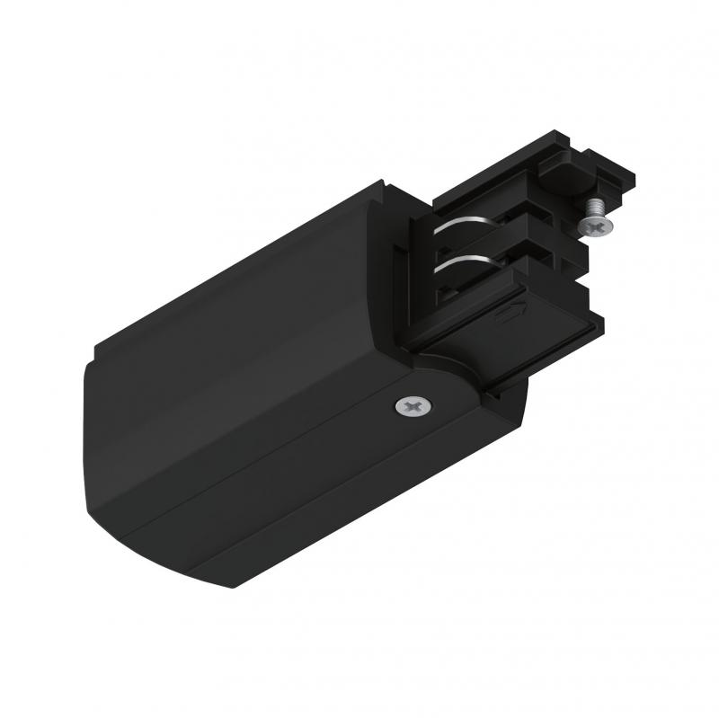 Paulmann 91363 ProRail3 Einspeiser Ende links Schwarz Metall Kunststoff 3-Phasen