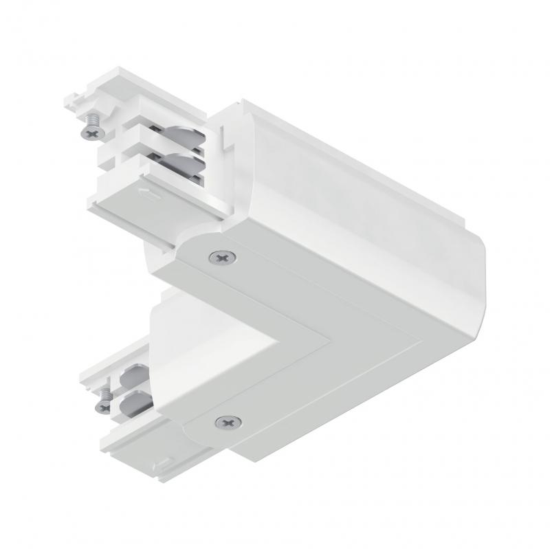 Paulmann 91373 ProRail3 L-Verbinder Erde innen Weiß Metall Kunststoff 3-Phasen