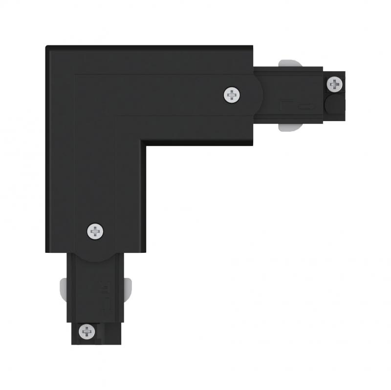 Paulmann 91374 ProRail3 L-Verbinder Erde außen Schwarz Metall Kunststoff 3-Phasen