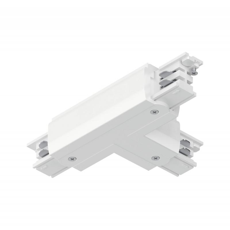 Paulmann 91378 ProRail3 T-Verbinder Erde links Weiß Metall Kunststoff 3-Phasen