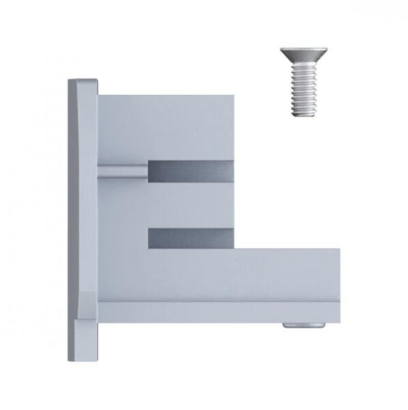 Paulmann 91382 ProRail3 Endkappe 1er Pack Silber Kunststoff 3-Phasen
