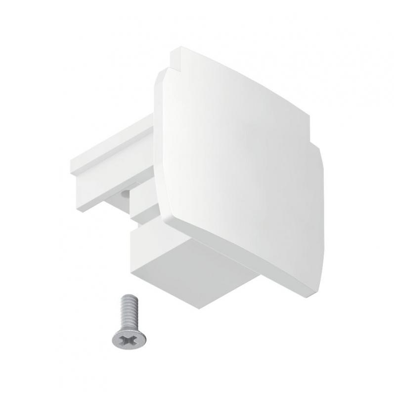 Paulmann 91383 ProRail3 Endkappe 1er Pack Weiß Kunststoff 3-Phasen