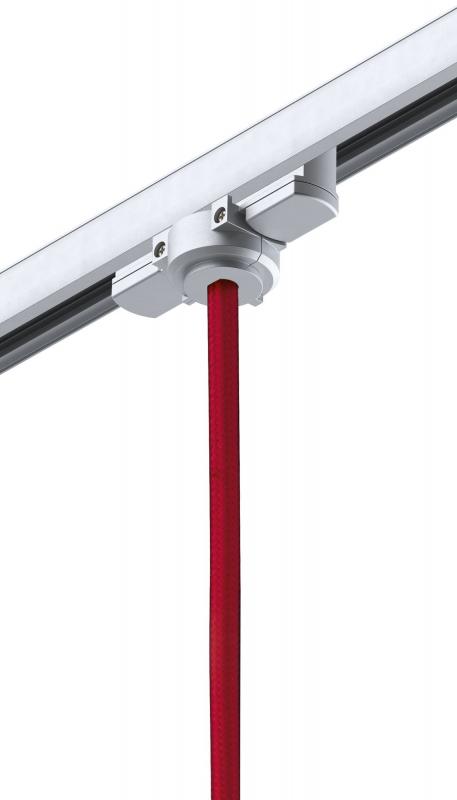 Paulmann 91385 ProRail3 Universal-Pendeladapter Silber Metall Kunststoff 3-Phasen