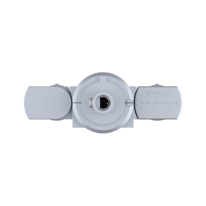 Paulmann 91385 ProRail3 Universal-Pendeladapter Silber Metall Kunststoff 3-Phasen
