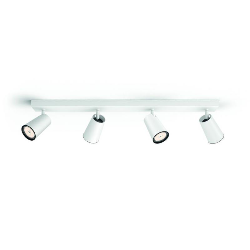 Philips myLiving Paisley Deckentrahler Weiß 4-flammig