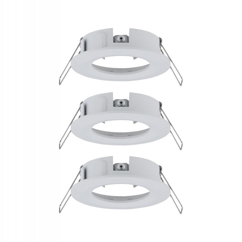 Paulmann 92480 EBL Choose 3er Spot starr max 3x10W 230V 51mm Weiß matt Alu