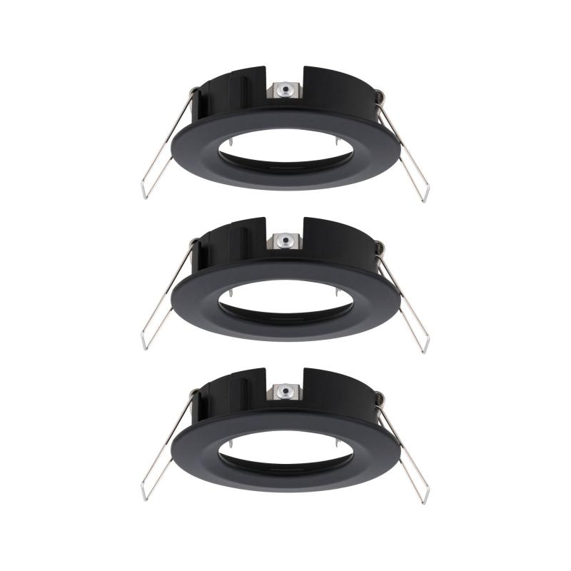 Paulmann 92481 EBL Choose 3er Spot starr max 3x10W 230V 51mm Schwarz matt Alu - Aktion: Nur noch angezeigter Bestand verfügbar
