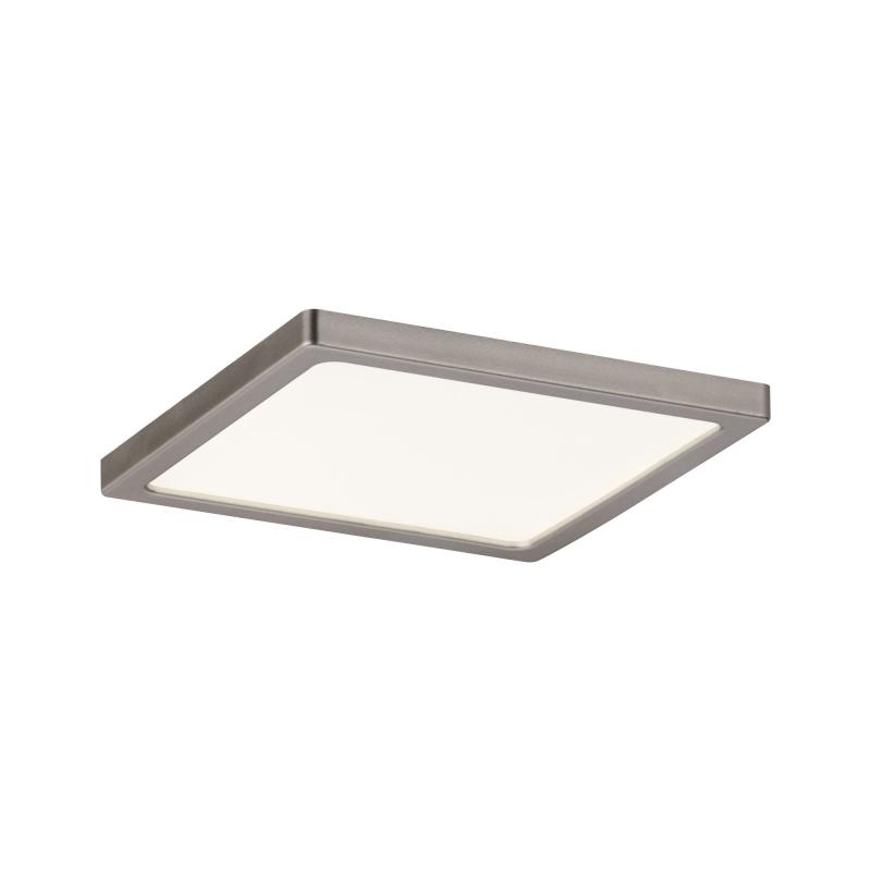 Paulmann 92940 Einbauleuchte Set Panel Areo eckig dim IP44 8W 3000K 120x120mm Nickel