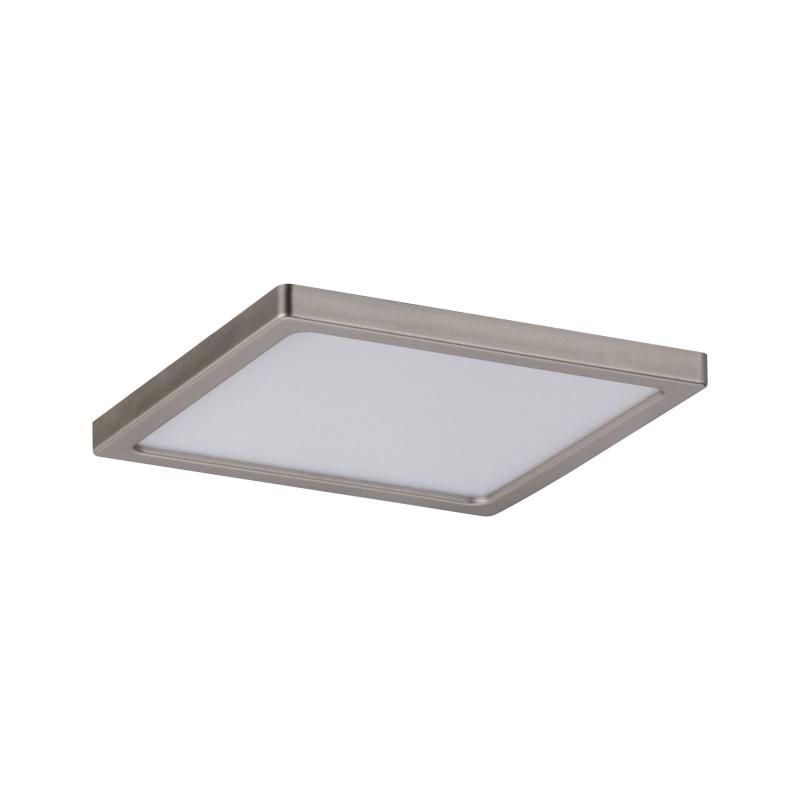 Paulmann 92940 Einbauleuchte Set Panel Areo eckig dim IP44 8W 3000K 120x120mm Nickel
