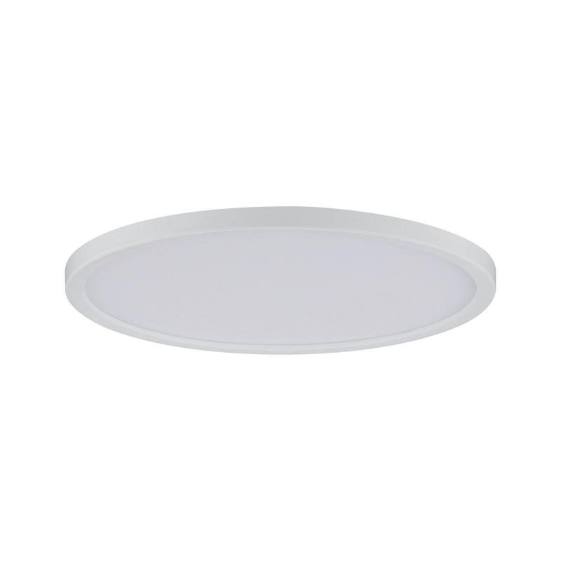 Paulmann 92943 Einbauleuchte Set Panel Areo rund IP23 LED 12W 3000K 180mm Weiß