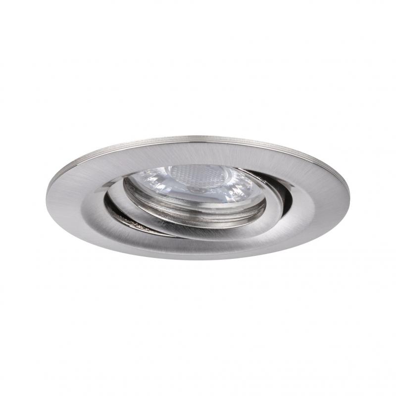 Paulmann 92972 EBL Set Nova mini Plus Coin EasyDim schwenkb 1x4,2W 2700K 230V Eisen geb/Alu