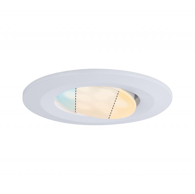 HomeSpa LED Einbauleuchten Set Calla WhiteSwitch Weiß Paulmann 92999