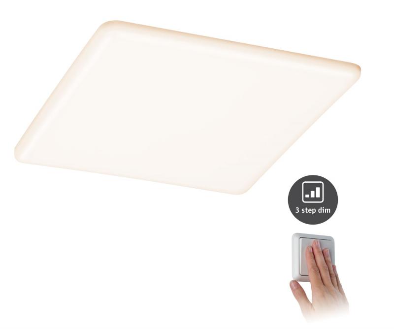 Paulmann 93062 EB Panel Veluna VariFit IP44 21W 3000K 3 Step dim 215x215mm Kst