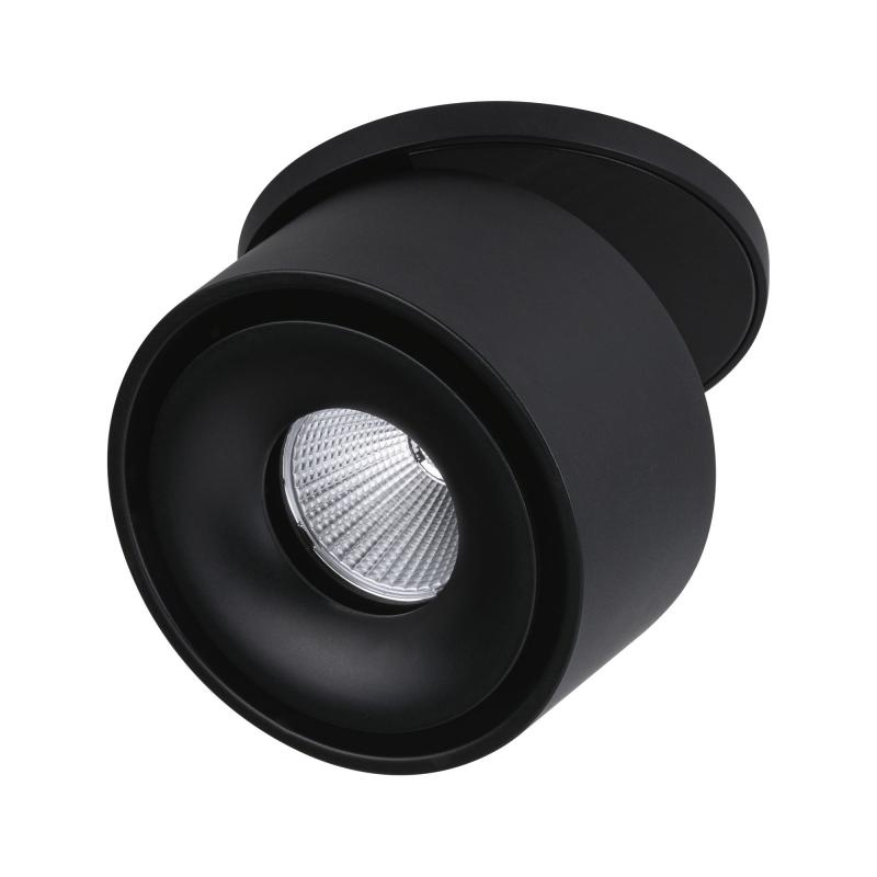 Industrielook Einbauleuchten Strahler schwenkbar Spircle 8W 36° 3000K 230/40V Schwarz matt/Alu Paulmann 93370
