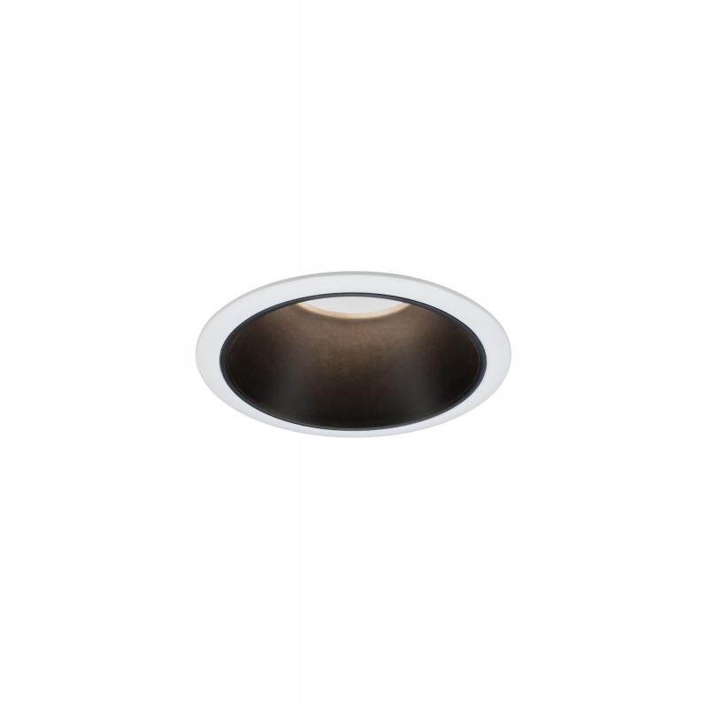 Paulmann 93402 Einbauleuchte Set Cole Coin 3StepDim rd starr LED 3x6.5W 2700K weiß/schwarz