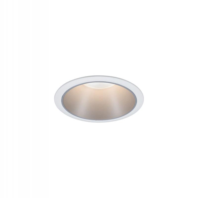 Paulmann 93410 Einbauleuchte Set Cole Coin 3StepDim rd starr LED 3x6.5W 2700K weiß/silber